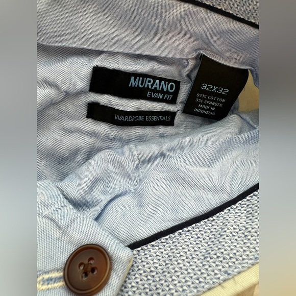 Murano Beige Men's Dress Trousers - Picture 4 of 6